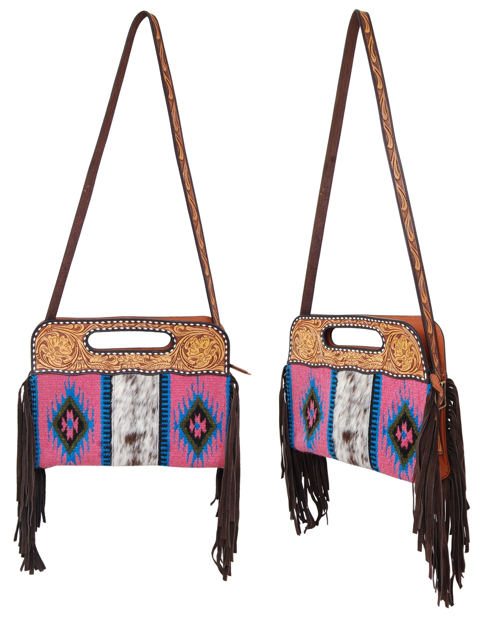 Rafter T Ranch Co. Cowhide Purse